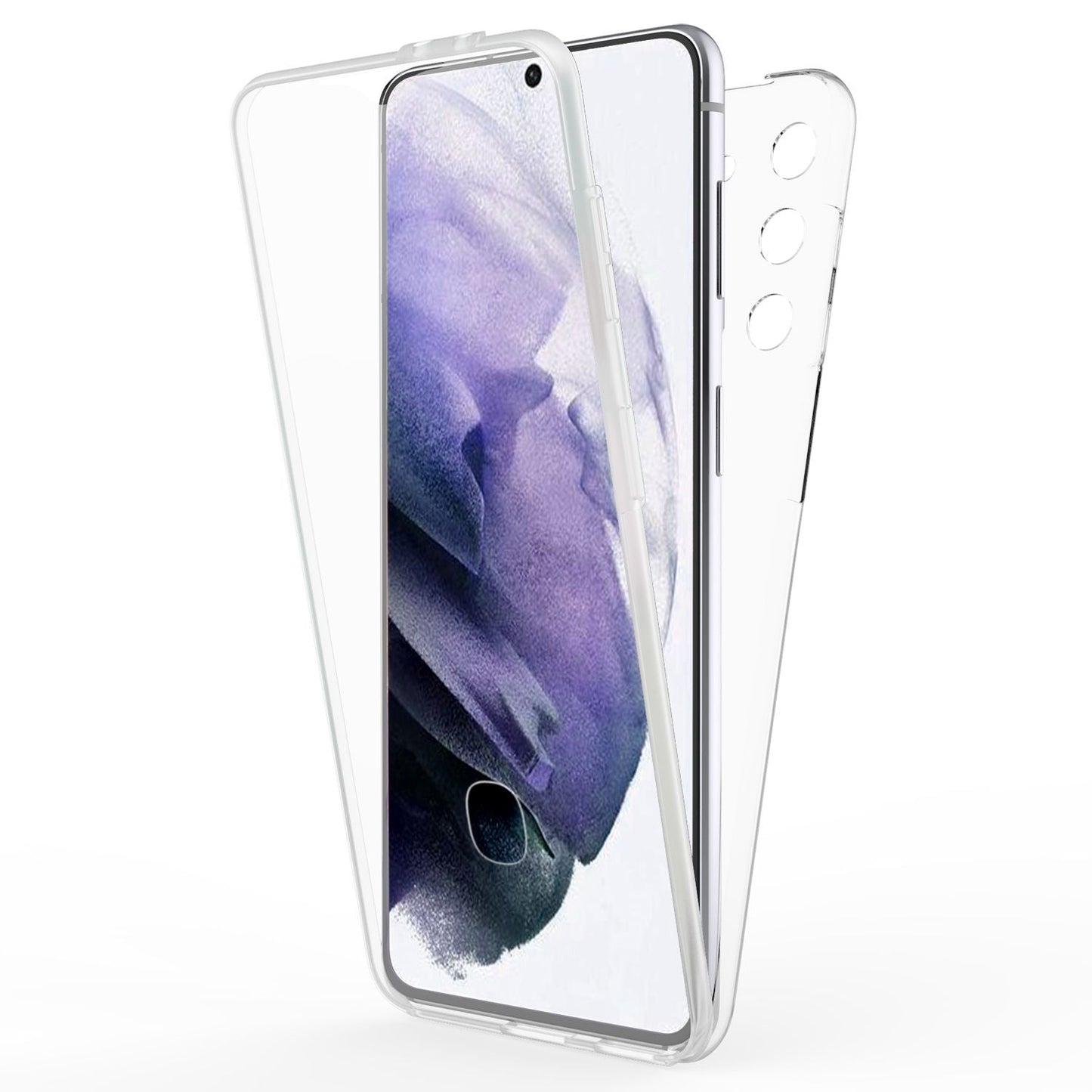 NALIA 360° Hülle für Samsung Galaxy S21 Plus – Vorne & Hinten Schutz – 360GUARD (Full-Body Case) – Marke aus Berlin