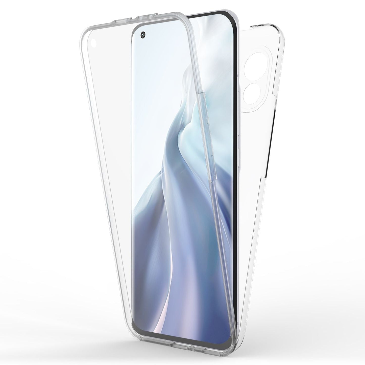 NALIA 360° Hülle für Xiaomi Mi 11 – Vorne & Hinten Schutz – 360GUARD (Full-Body Case) – Marke aus Berlin