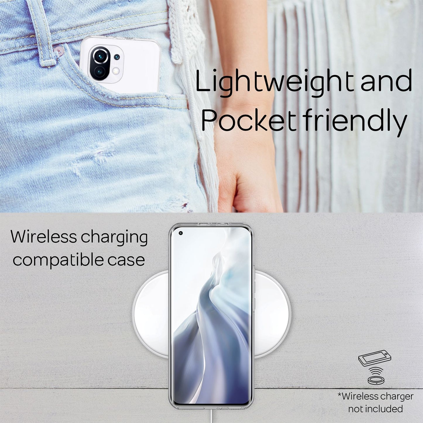 NALIA 360° Hülle für Xiaomi Mi 11 – Vorne & Hinten Schutz – 360GUARD (Full-Body Case) – Marke aus Berlin