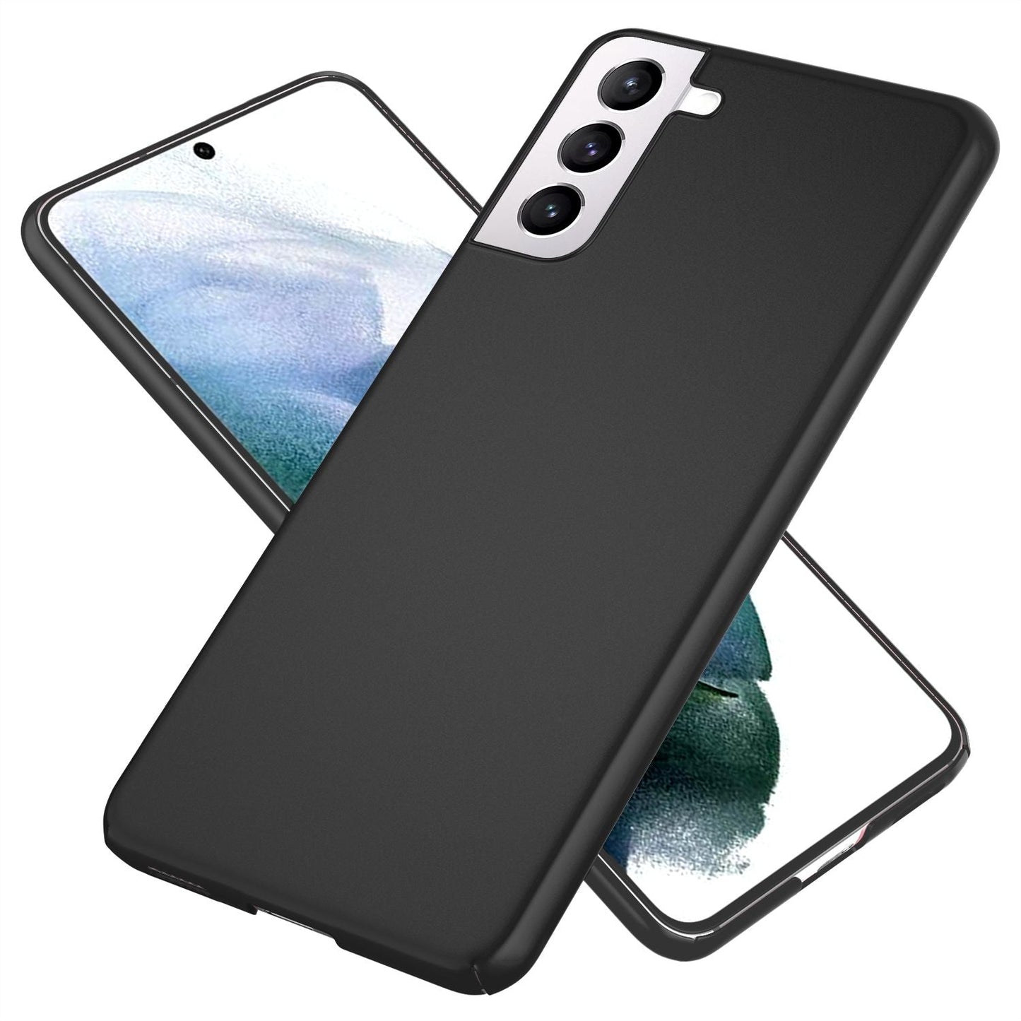 NALIA Ultra Slim Hardcase für Samsung Galaxy S21 – Anti-Fingerabdruck & 0.5mm Dünn – PUREFIT (Matt & Leicht) – Marke aus Berlin
