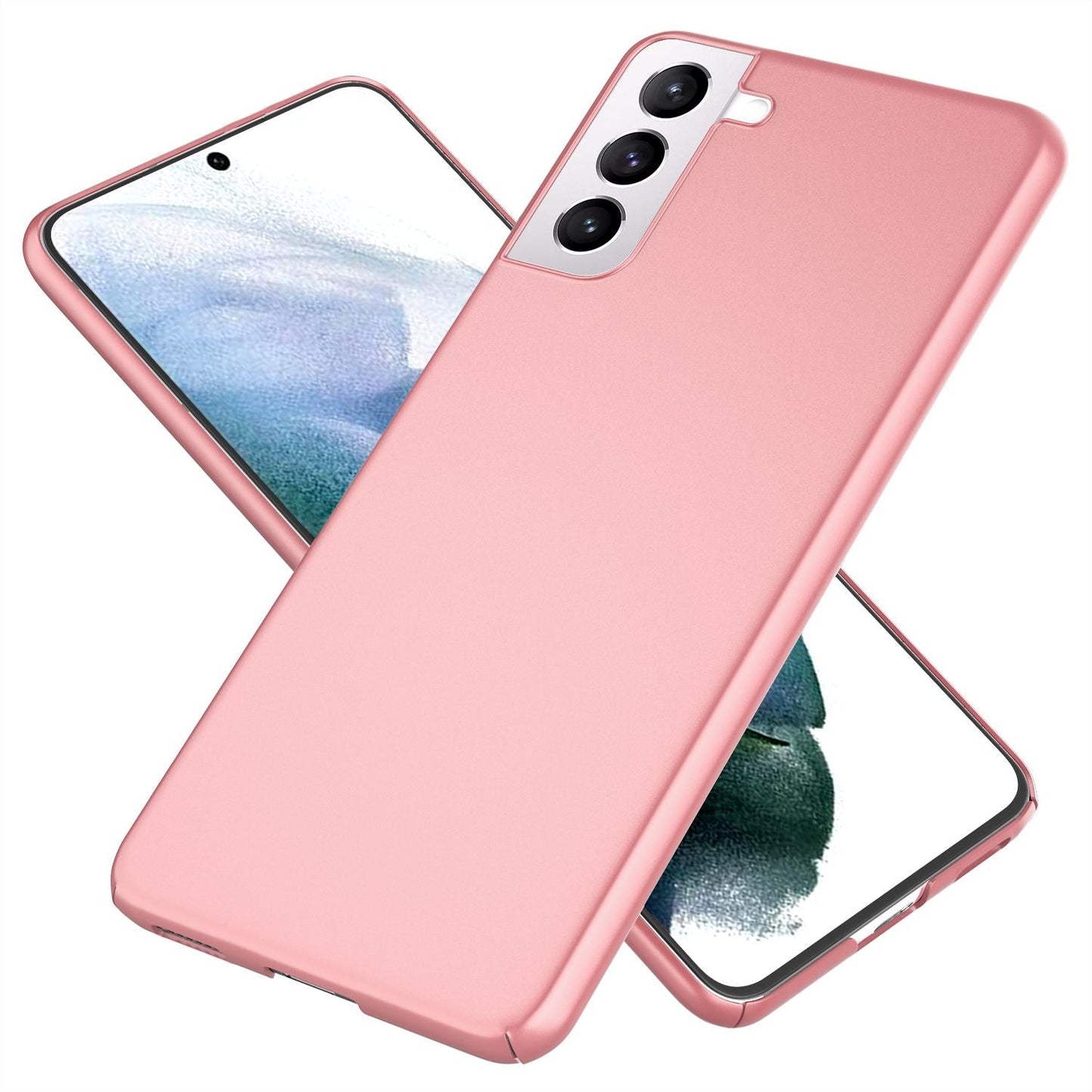 NALIA Ultra Slim Hardcase für Samsung Galaxy S21 – Anti-Fingerabdruck & 0.5mm Dünn – PUREFIT (Matt & Leicht) – Marke aus Berlin