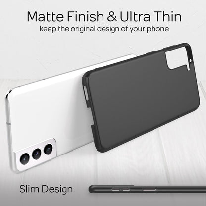 NALIA Ultra Slim Hardcase für Samsung Galaxy S21 – Anti-Fingerabdruck & 0.5mm Dünn – PUREFIT (Matt & Leicht) – Marke aus Berlin