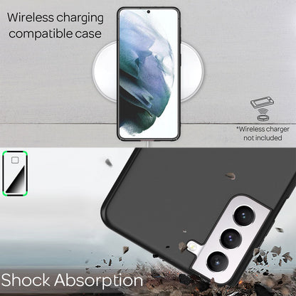 NALIA Ultra Slim Hardcase für Samsung Galaxy S21 – Anti-Fingerabdruck & 0.5mm Dünn – PUREFIT (Matt & Leicht) – Marke aus Berlin