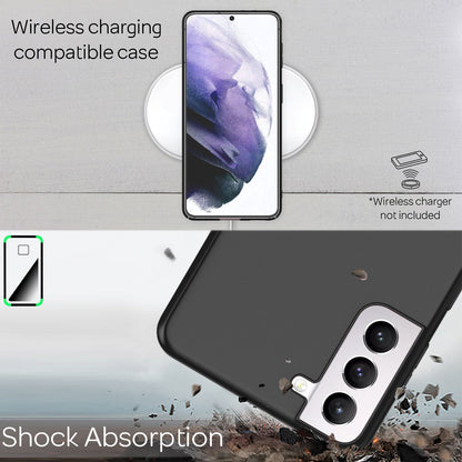 NALIA Ultra Slim Hardcase für Samsung Galaxy S21 Plus – Anti-Fingerabdruck & 0.5mm Dünn – PUREFIT (Matt & Leicht) – Marke aus Berlin