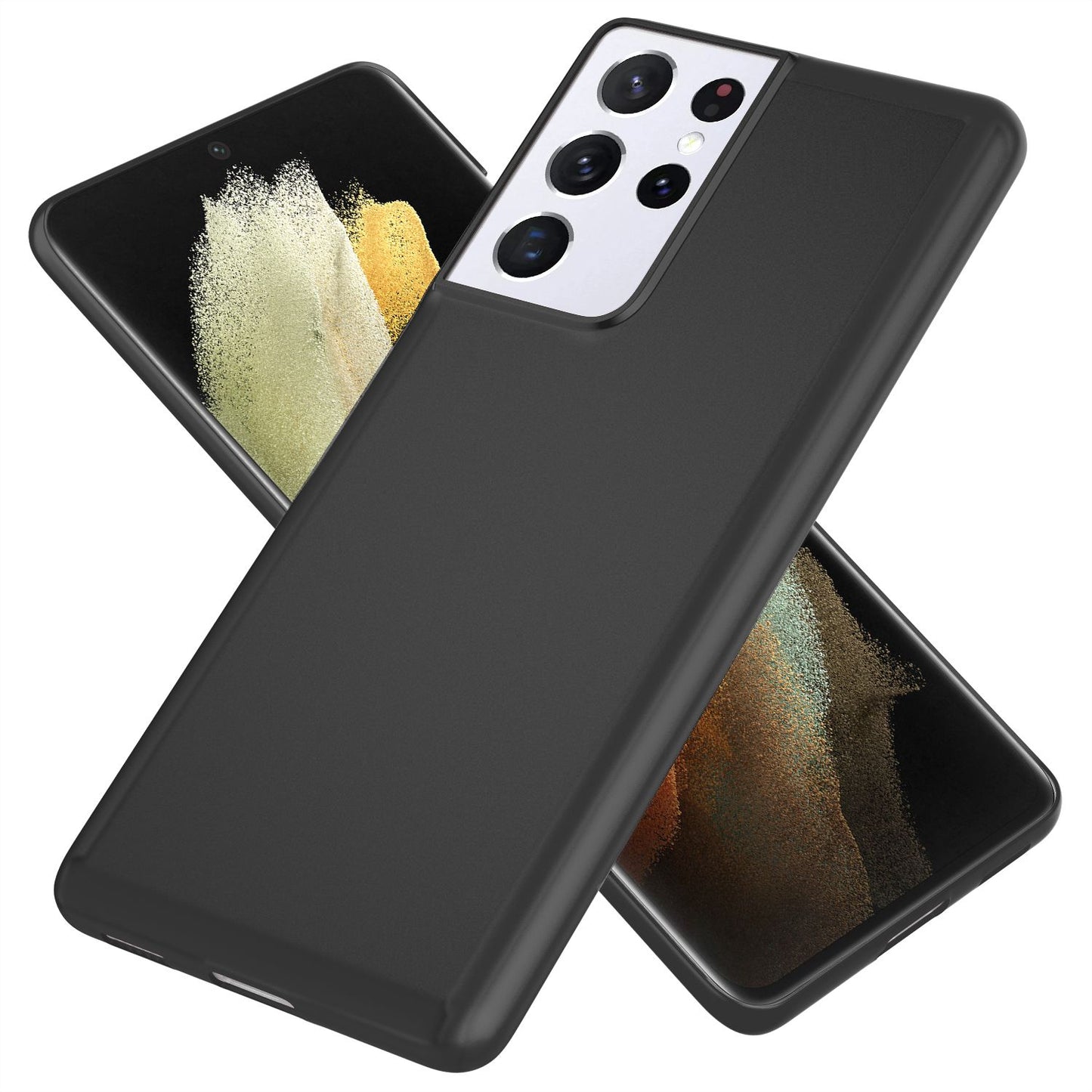 NALIA Ultra Slim Hardcase für Samsung Galaxy S21 Ultra – Anti-Fingerabdruck & 0.5mm Dünn – PUREFIT (Matt & Leicht) – Marke aus Berlin