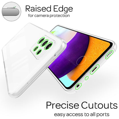 NALIA 360° Hülle für Samsung Galaxy A52 / A52 5G / A52s 5G – Vorne & Hinten Schutz – 360GUARD (Full-Body Case) – Marke aus Berlin