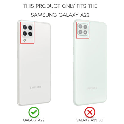 NALIA Silikonhülle für Samsung Galaxy A22 4G – Rutschfest & Matt – VORTEX (Gebürstete Optik & Carbon Design) – Marke aus Berlin