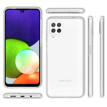 NALIA 360° Hülle für Samsung Galaxy A22 – Vorne & Hinten Schutz – 360GUARD (Full-Body Case) – Marke aus Berlin