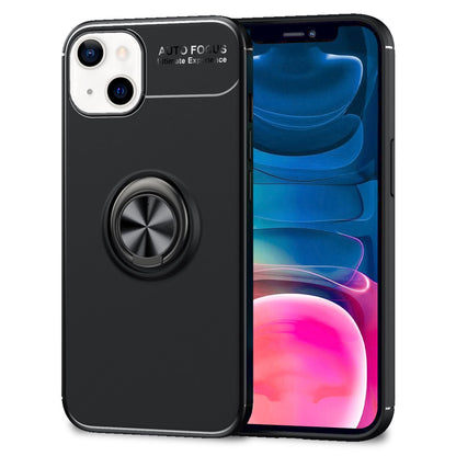 NALIA Ringhülle für iPhone 13 Mini – Ring-Ständer 360° & für Magnet-Halter – GRIP360 (Mattiertes Silikon Case) – Marke aus Berlin