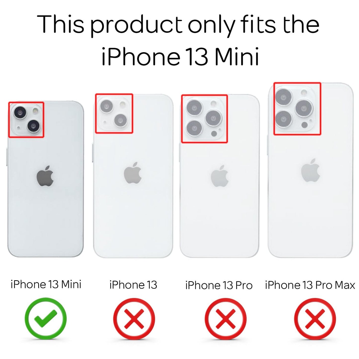 NALIA Ultra Slim Hardcase für iPhone 13 Mini – Anti-Fingerabdruck & 0.5mm Dünn – PUREFIT (Matt & Leicht) – Marke aus Berlin