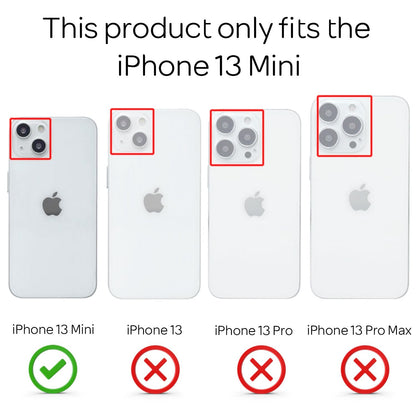 NALIA Ultra Slim Hardcase für iPhone 13 Mini – Anti-Fingerabdruck & 0.5mm Dünn – PUREFIT (Matt & Leicht) – Marke aus Berlin