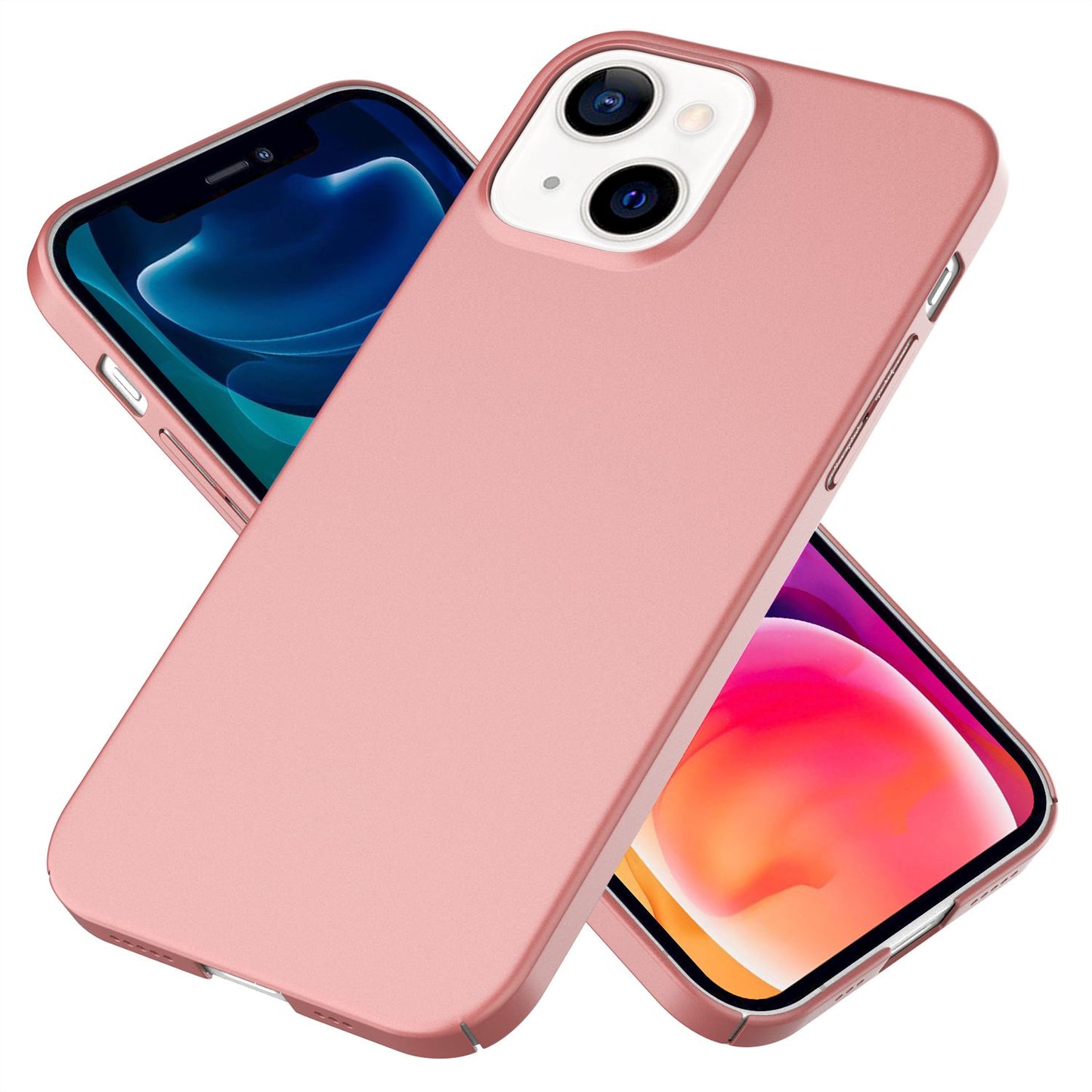 NALIA Ultra Slim Hardcase für iPhone 13 – Anti-Fingerabdruck & 0.5mm Dünn – PUREFIT (Matt & Leicht) – Marke aus Berlin