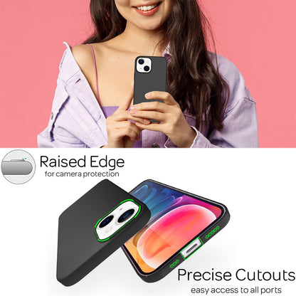 NALIA Ultra Slim Hardcase für iPhone 13 – Anti-Fingerabdruck & 0.5mm Dünn – PUREFIT (Matt & Leicht) – Marke aus Berlin
