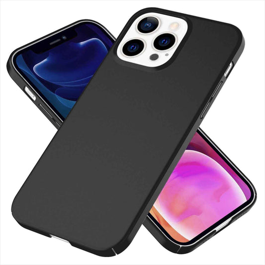 NALIA Ultra Slim Hardcase für iPhone 13 Pro Max – Anti-Fingerabdruck & 0.5mm Dünn – PUREFIT (Matt & Leicht) – Marke aus Berlin