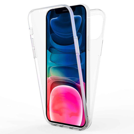 NALIA 360° Hülle für iPhone 13 Mini – Vorne & Hinten Schutz – 360GUARD (Full-Body Case) – Marke aus Berlin
