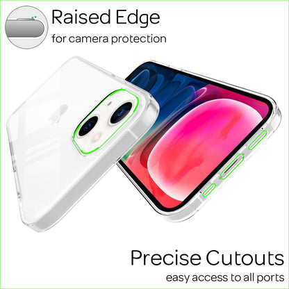 NALIA 360° Hülle für iPhone 13 Mini – Vorne & Hinten Schutz – 360GUARD (Full-Body Case) – Marke aus Berlin