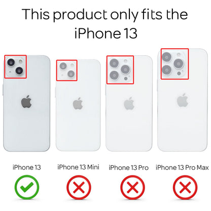 NALIA Glitzerhülle für iPhone 13 – Funkelndes Silikon Case – DAZZLIN (Transparent & Stoßfest) – Marke aus Berlin