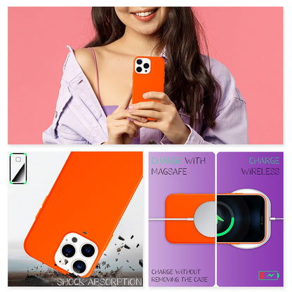 NALIA Neon Silikonhülle für iPhone 13 Pro Max – Soft-Touch & Signal-Neon – NEONSHOCK (Matte Schutzhülle) – Marke aus Berlin