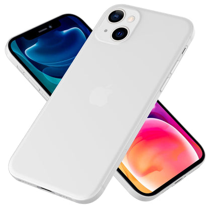 NALIA Ultra Slim Hardcase für iPhone 13 – Matt-Transparent & 0.3mm Dünn – PHANTOM (Dünnes Cover & Kamera-Vollschutz) – Marke aus Berlin