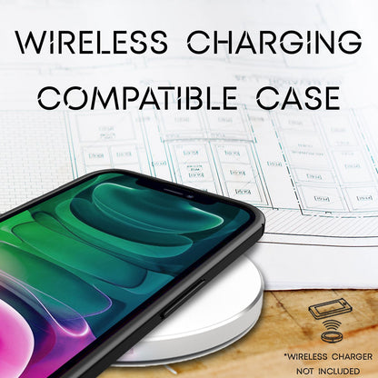 NALIA Leder-Optik Silikon Case für iPhone 13 Pro – Griffig & Matt – BARRON Handyhülle (Anti-Fingerprint, Stoßfest & Robust) – Marke aus Berlin
