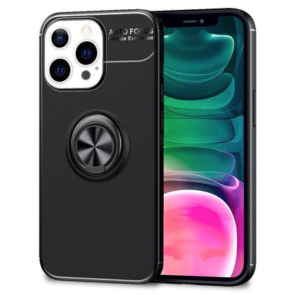 NALIA Ringhülle für iPhone 13 Pro – Ring-Ständer 360° & für Magnet-Halter – GRIP360 (Mattiertes Silikon Case) – Marke aus Berlin