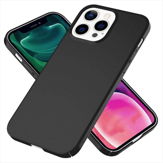 NALIA Ultra Slim Hardcase für iPhone 13 Pro – Anti-Fingerabdruck & 0.5mm Dünn – PUREFIT (Matt & Leicht) – Marke aus Berlin