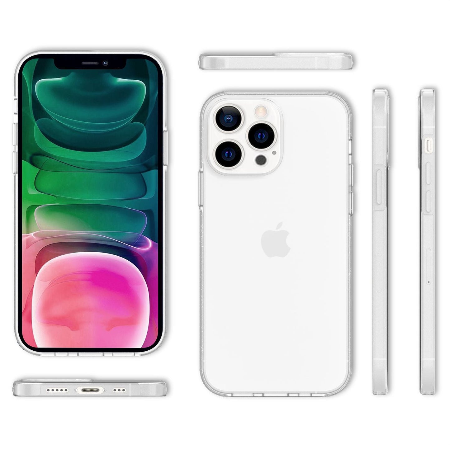 NALIA 360° Hülle für iPhone 13 Pro – Vorne & Hinten Schutz – 360GUARD (Full-Body Case) – Marke aus Berlin