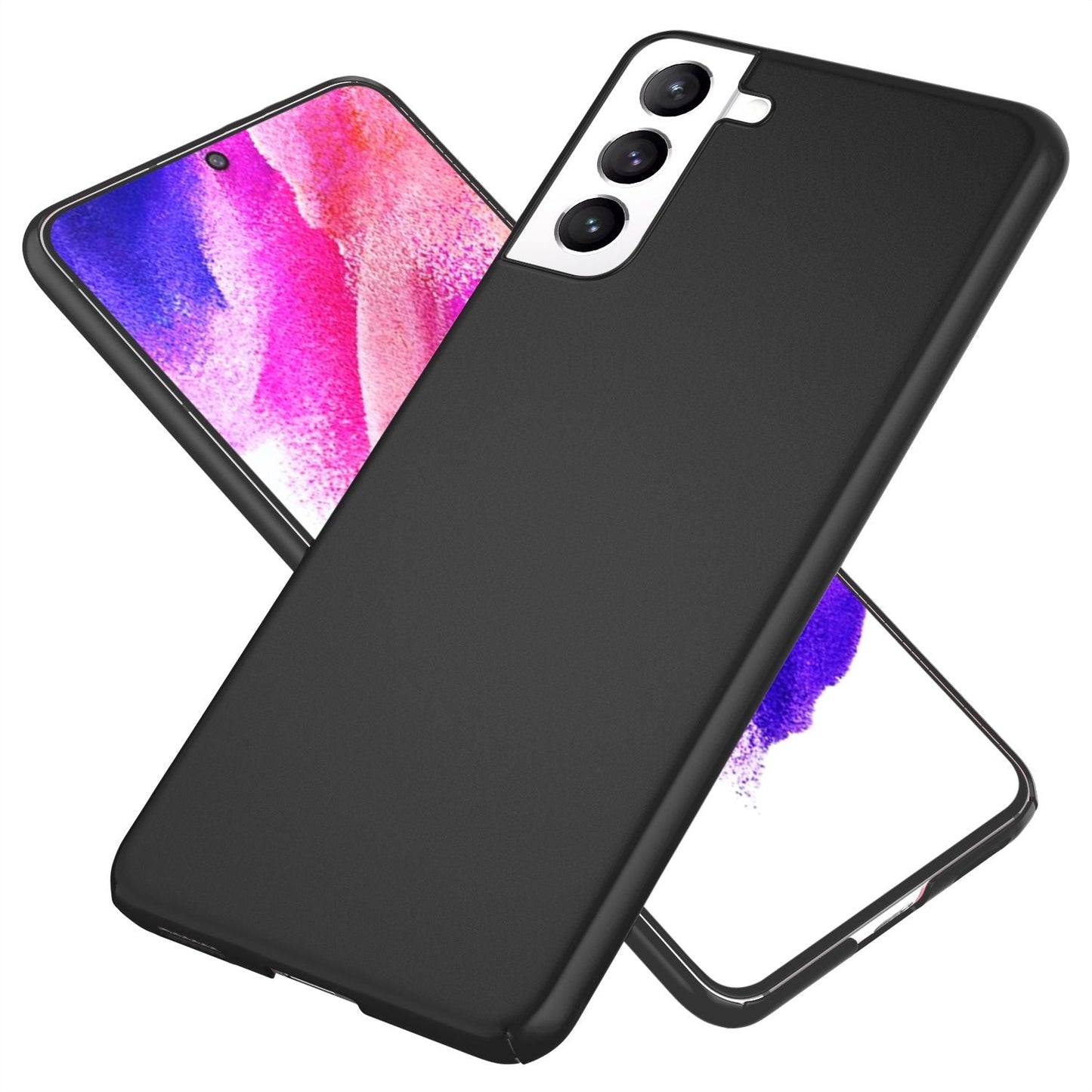 NALIA Ultra Slim Hardcase für Samsung Galaxy S21 FE – Anti-Fingerabdruck & 0.5mm Dünn – PUREFIT (Matt & Leicht) – Marke aus Berlin
