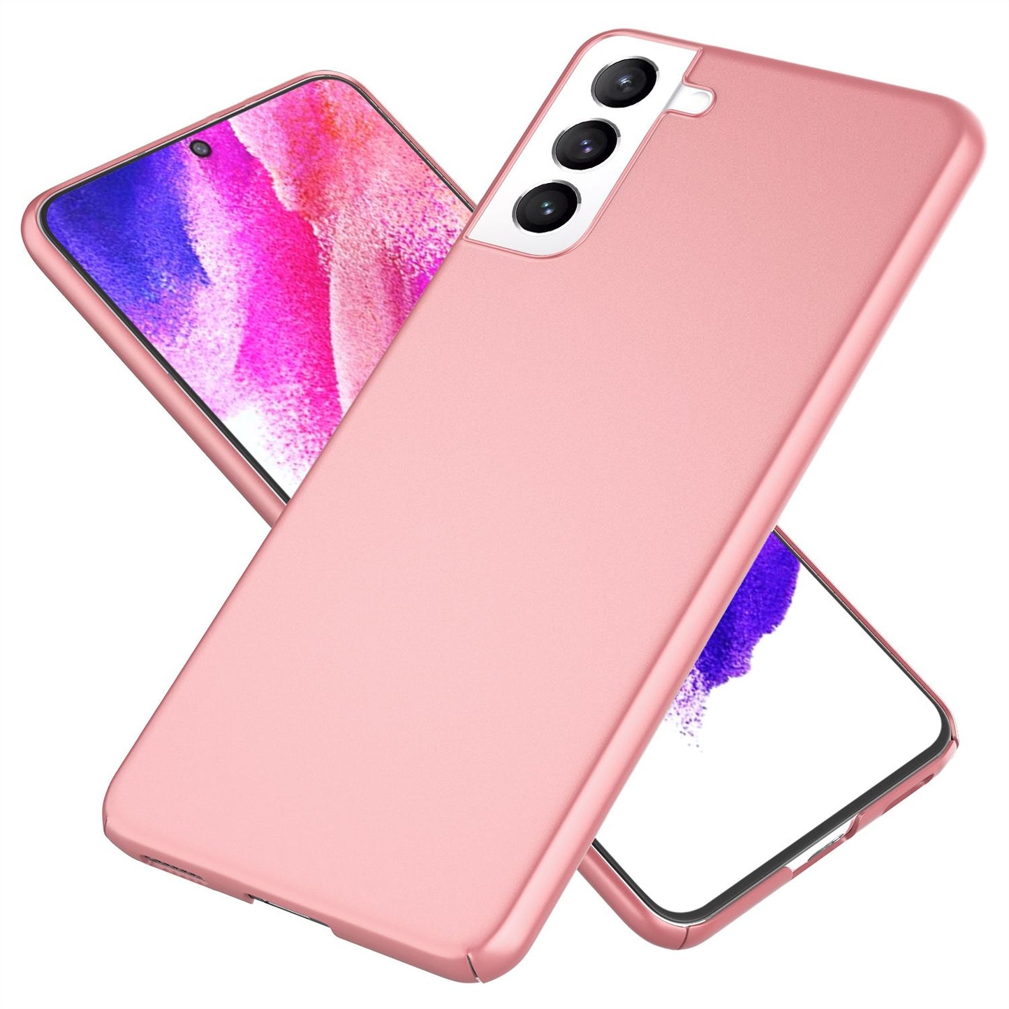 NALIA Ultra Slim Hardcase für Samsung Galaxy S21 FE – Anti-Fingerabdruck & 0.5mm Dünn – PUREFIT (Matt & Leicht) – Marke aus Berlin