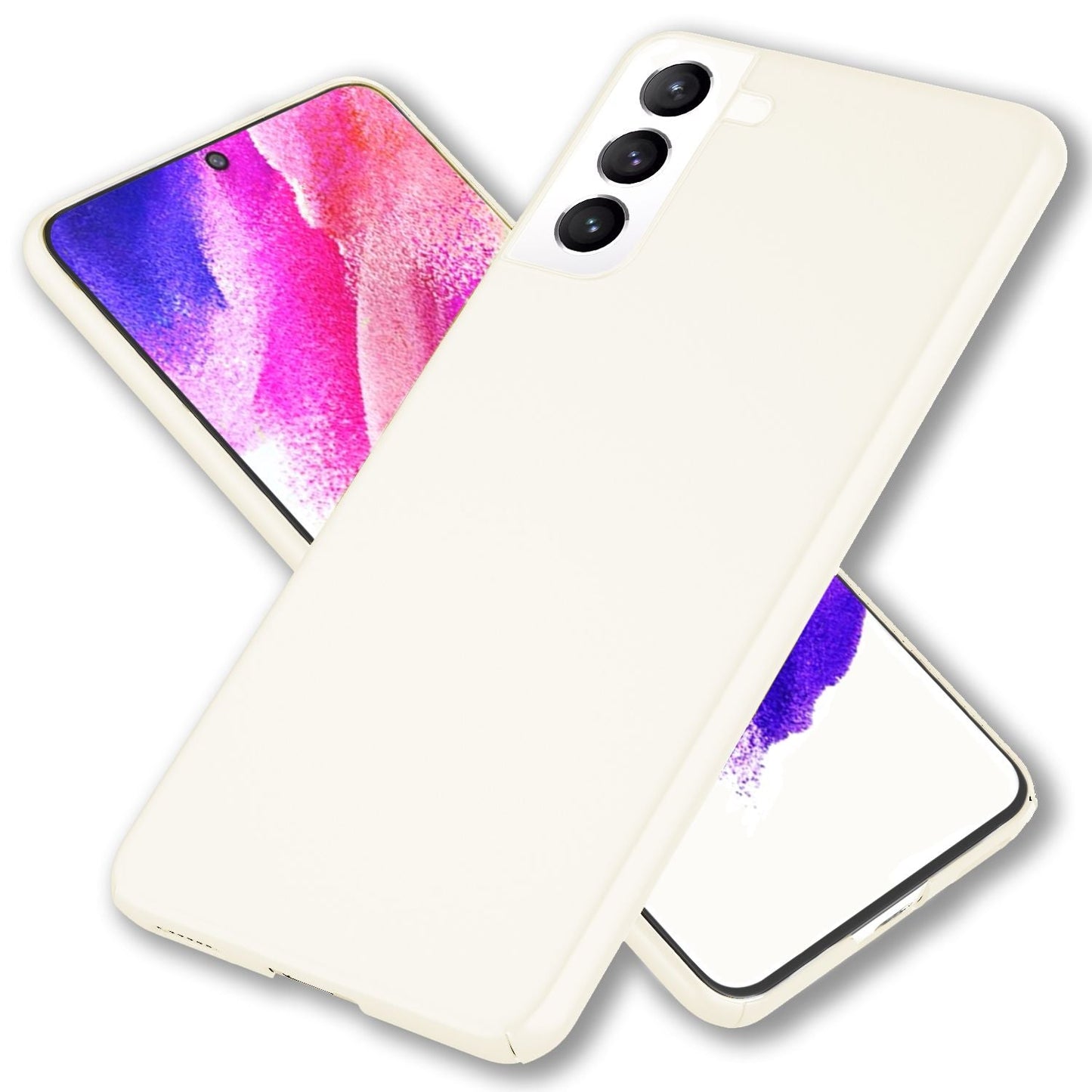 NALIA Ultra Slim Hardcase für Samsung Galaxy S21 FE – Anti-Fingerabdruck & 0.5mm Dünn – PUREFIT (Matt & Leicht) – Marke aus Berlin