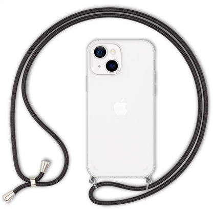 NALIA Handykette für iPhone 13 – Transparentes Hybrid-Case & Band – HANGIT (Anti-Gelb Rückseite & Verstellbar) – Marke aus Berlin