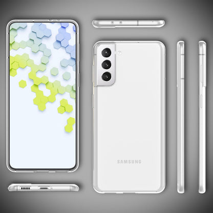 NALIA Transparente Silikonhülle für Samsung Galaxy S22 Plus – Anti-Gelb & Rutschfest – GLAZE (Handyhülle Kristallklar, Schlank & Stoßfest) – Marke aus Berlin