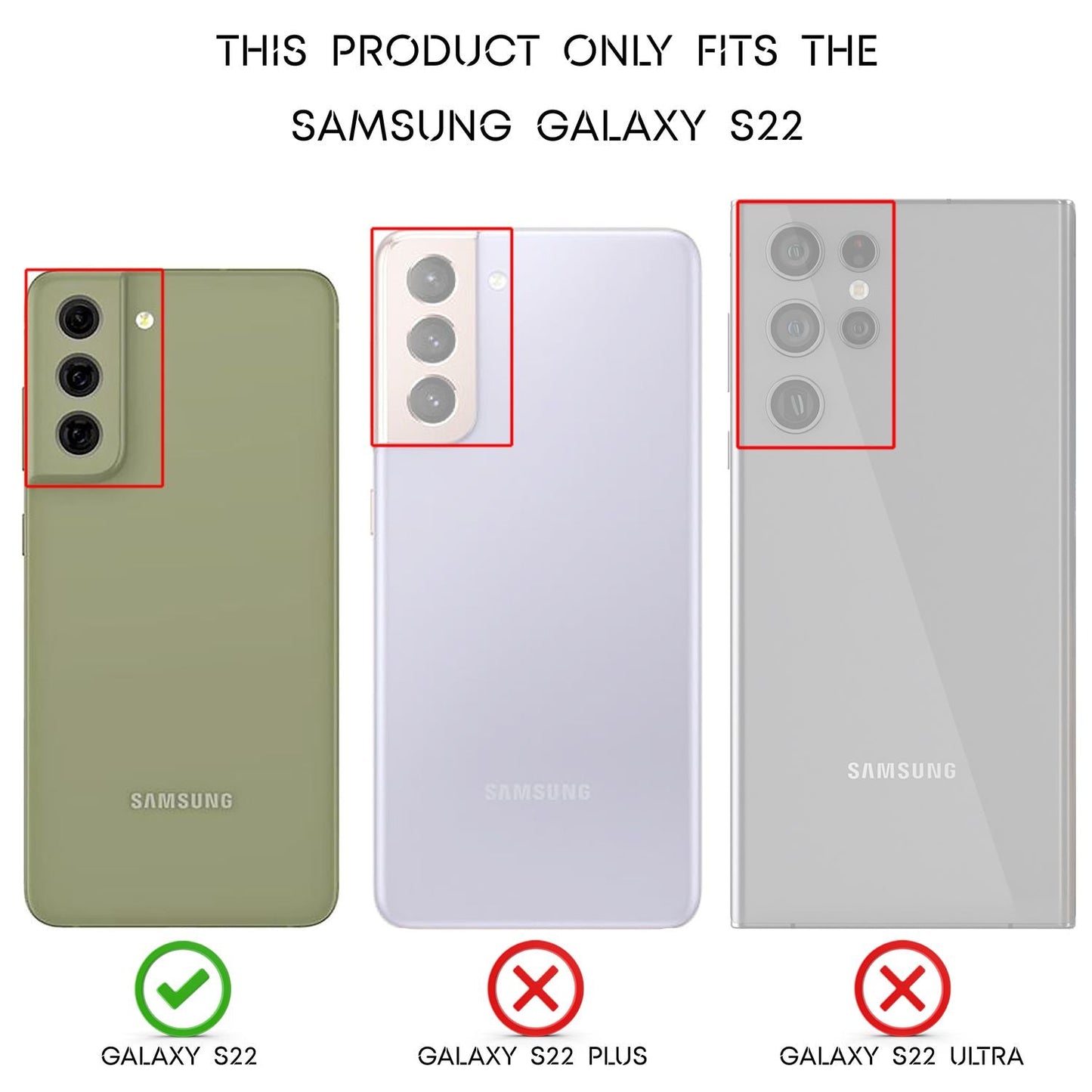 NALIA Leder-Optik Silikon Case für Samsung Galaxy S22 – Griffig & Matt – BARRON Handyhülle (Anti-Fingerprint, Stoßfest & Robust) – Marke aus Berlin
