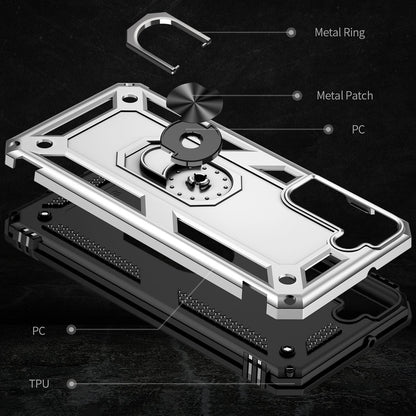 NALIA Panzerhülle für Samsung Galaxy S22 – Ring-Ständer 360° & Magnet-Halterung Kompatibel – RINGDEFEND (Stoßfestes Outdoor Case) – Marke aus Berlin