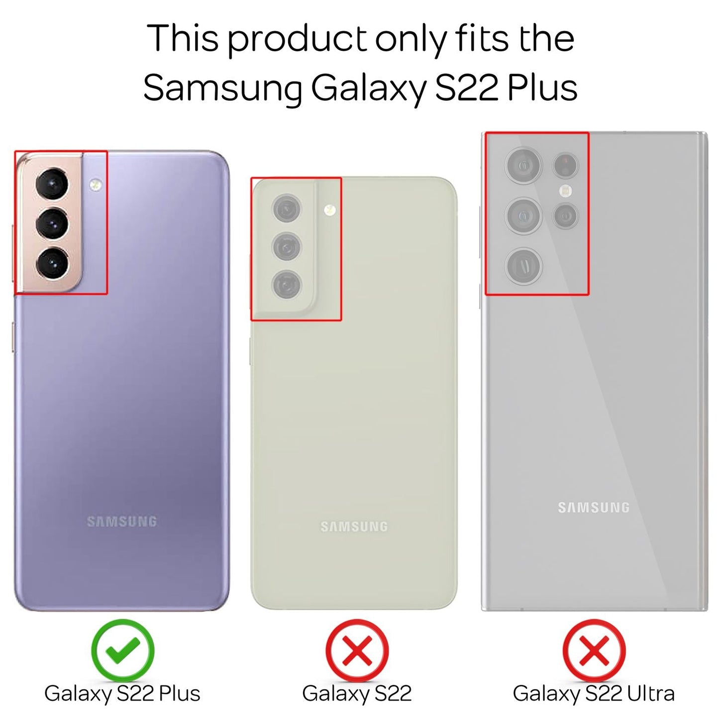 NALIA Panzerhülle für Samsung Galaxy S22 Plus – Ring-Ständer 360° & Magnet-Halterung Kompatibel – RINGDEFEND (Stoßfestes Outdoor Case) – Marke aus Berlin