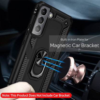 NALIA Panzerhülle für Samsung Galaxy S22 Plus – Ring-Ständer 360° & Magnet-Halterung Kompatibel – RINGDEFEND (Stoßfestes Outdoor Case) – Marke aus Berlin