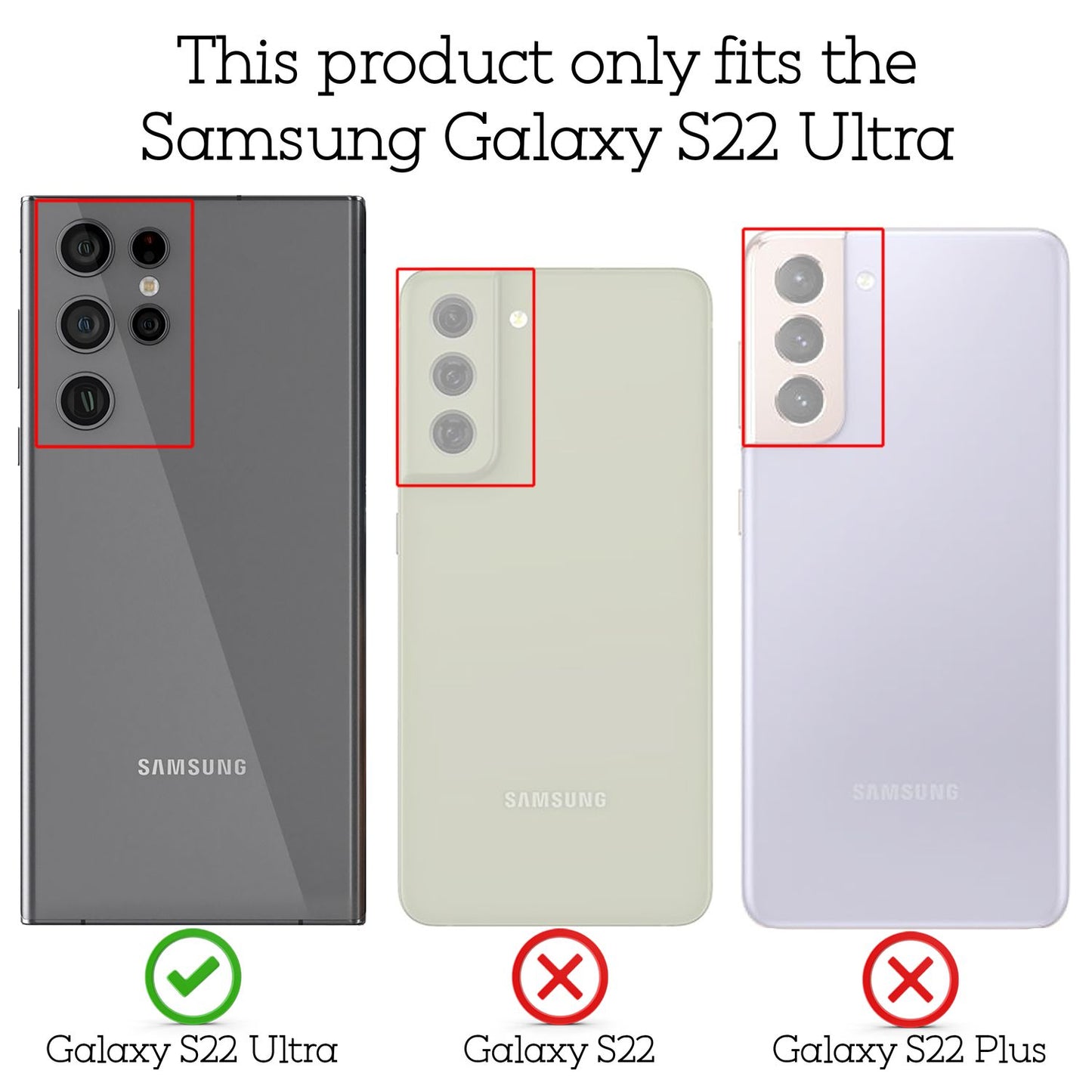 NALIA Glitzerhülle für Samsung Galaxy S22 Ultra – Funkelndes Silikon Case – DAZZLIN (Transparent & Stoßfest) – Marke aus Berlin