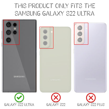 NALIA Neon Silikonhülle für Samsung Galaxy S22 Ultra – Soft-Touch & Signal-Neon – NEONSHOCK (Matte Schutzhülle) – Marke aus Berlin