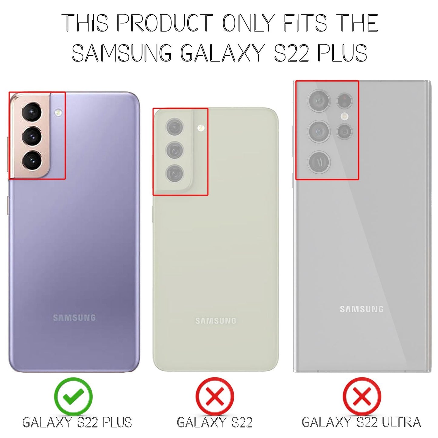 NALIA Neon Silikonhülle für Samsung Galaxy S22 Plus – Knallige Signal-Farbe & Linsenschutz – VIBE (Transparentes Case) – Marke aus Berlin
