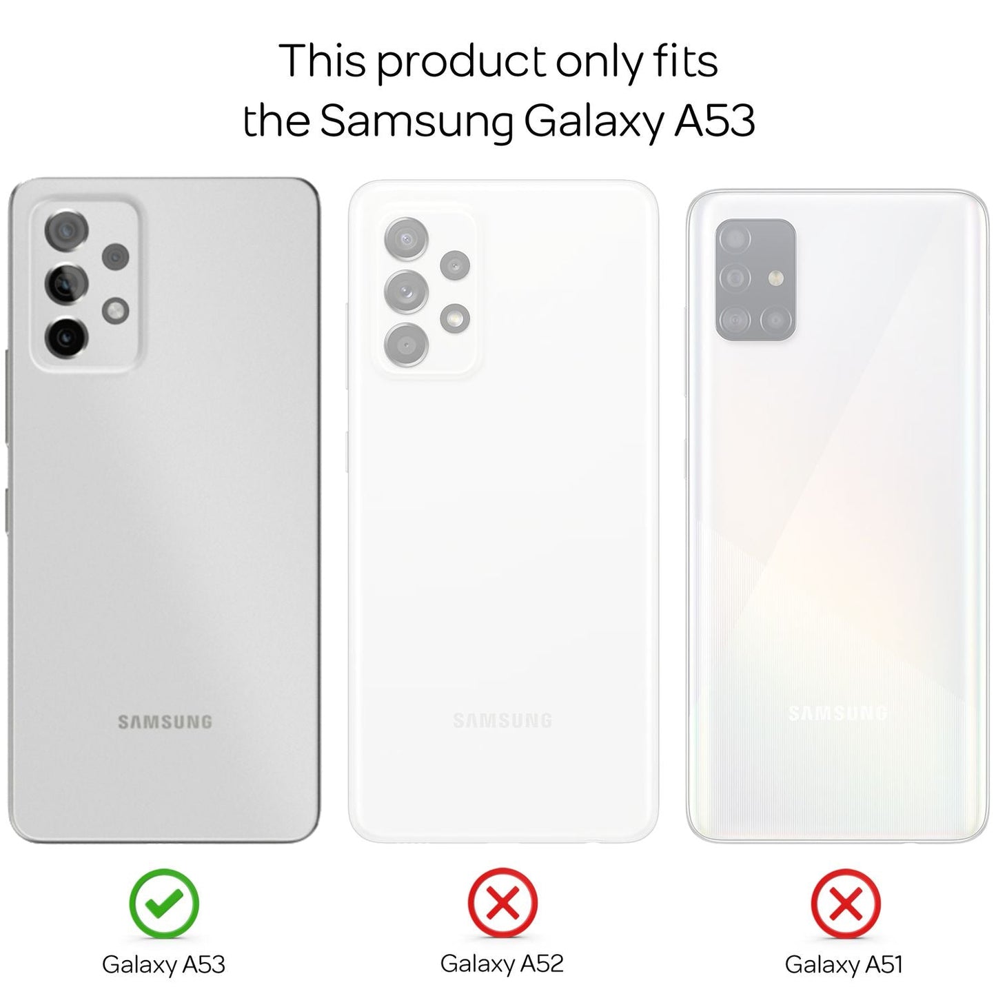 NALIA Glitzerhülle für Samsung Galaxy A53 – Funkelnder Glitzer-Look & Grip – SHINEPOP (Silikon Case) – Marke aus Berlin