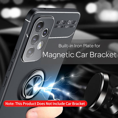 NALIA Ringhülle für Samsung Galaxy A53 – Ring-Ständer 360° & für Magnet-Halter – GRIP360 (Mattiertes Silikon Case) – Marke aus Berlin