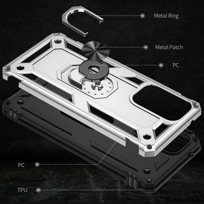 NALIA Panzerhülle für Samsung Galaxy A33 – Ring-Ständer 360° & Magnet-Halterung Kompatibel – RINGDEFEND (Stoßfestes Outdoor Case) – Marke aus Berlin