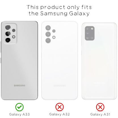 NALIA Neon Silikonhülle für Samsung Galaxy A33 – Soft-Touch & Signal-Neon – NEONSHOCK (Matte Schutzhülle) – Marke aus Berlin