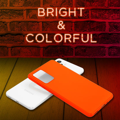 NALIA Neon Silikonhülle für Samsung Galaxy A33 – Soft-Touch & Signal-Neon – NEONSHOCK (Matte Schutzhülle) – Marke aus Berlin