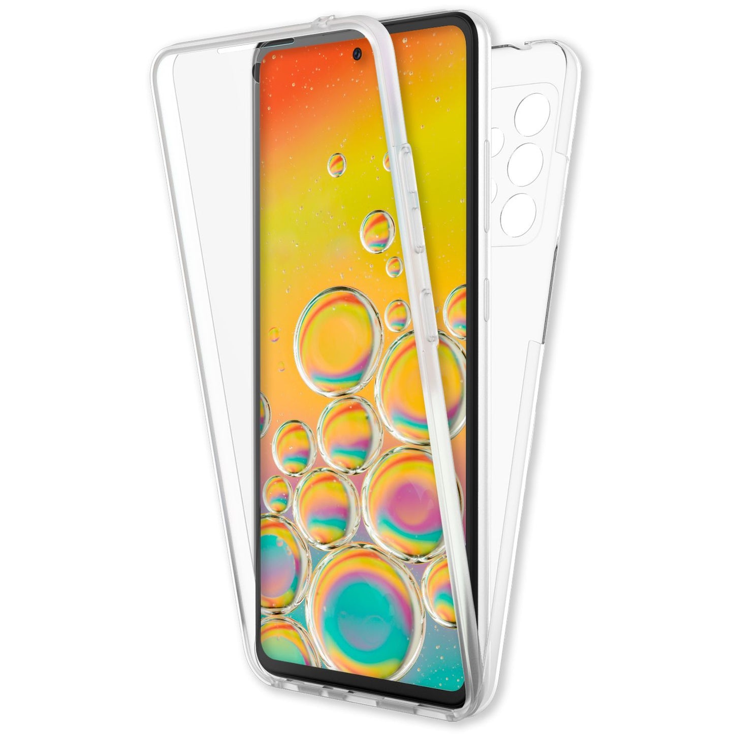 NALIA 360° Hülle für Samsung Galaxy A33 5G – Vorne & Hinten Schutz – 360GUARD (Full-Body Case) – Marke aus Berlin