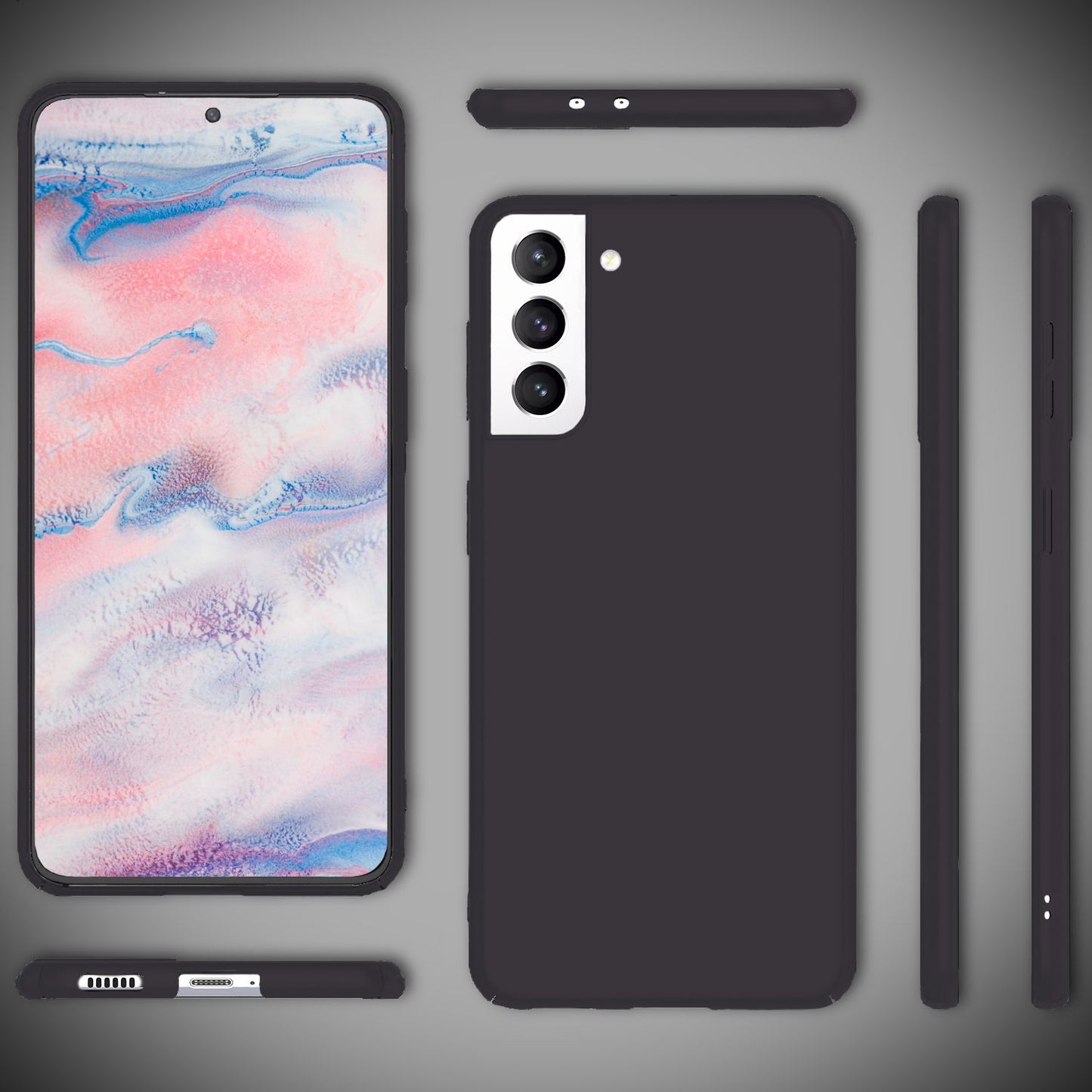 NALIA Ultra Slim Hardcase für Samsung Galaxy S22 – Anti-Fingerabdruck & 0.5mm Dünn – PUREFIT (Matt & Leicht) – Marke aus Berlin