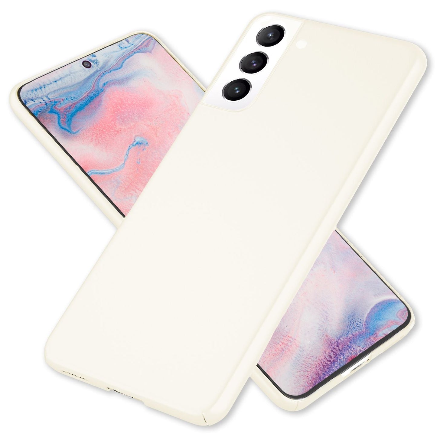 NALIA Ultra Slim Hardcase für Samsung Galaxy S22 Plus – Anti-Fingerabdruck & 0.5mm Dünn – PUREFIT (Matt & Leicht) – Marke aus Berlin