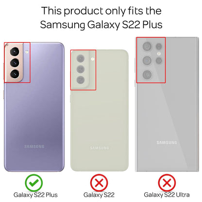 NALIA Ultra Slim Hardcase für Samsung Galaxy S22 Plus – Anti-Fingerabdruck & 0.5mm Dünn – PUREFIT (Matt & Leicht) – Marke aus Berlin