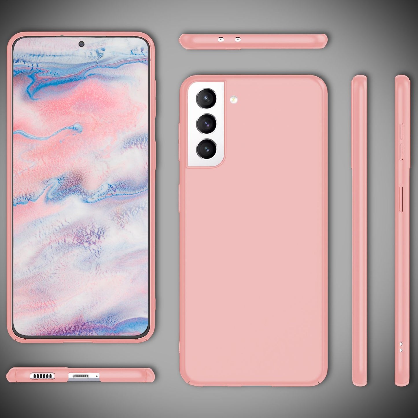 NALIA Ultra Slim Hardcase für Samsung Galaxy S22 Plus – Anti-Fingerabdruck & 0.5mm Dünn – PUREFIT (Matt & Leicht) – Marke aus Berlin