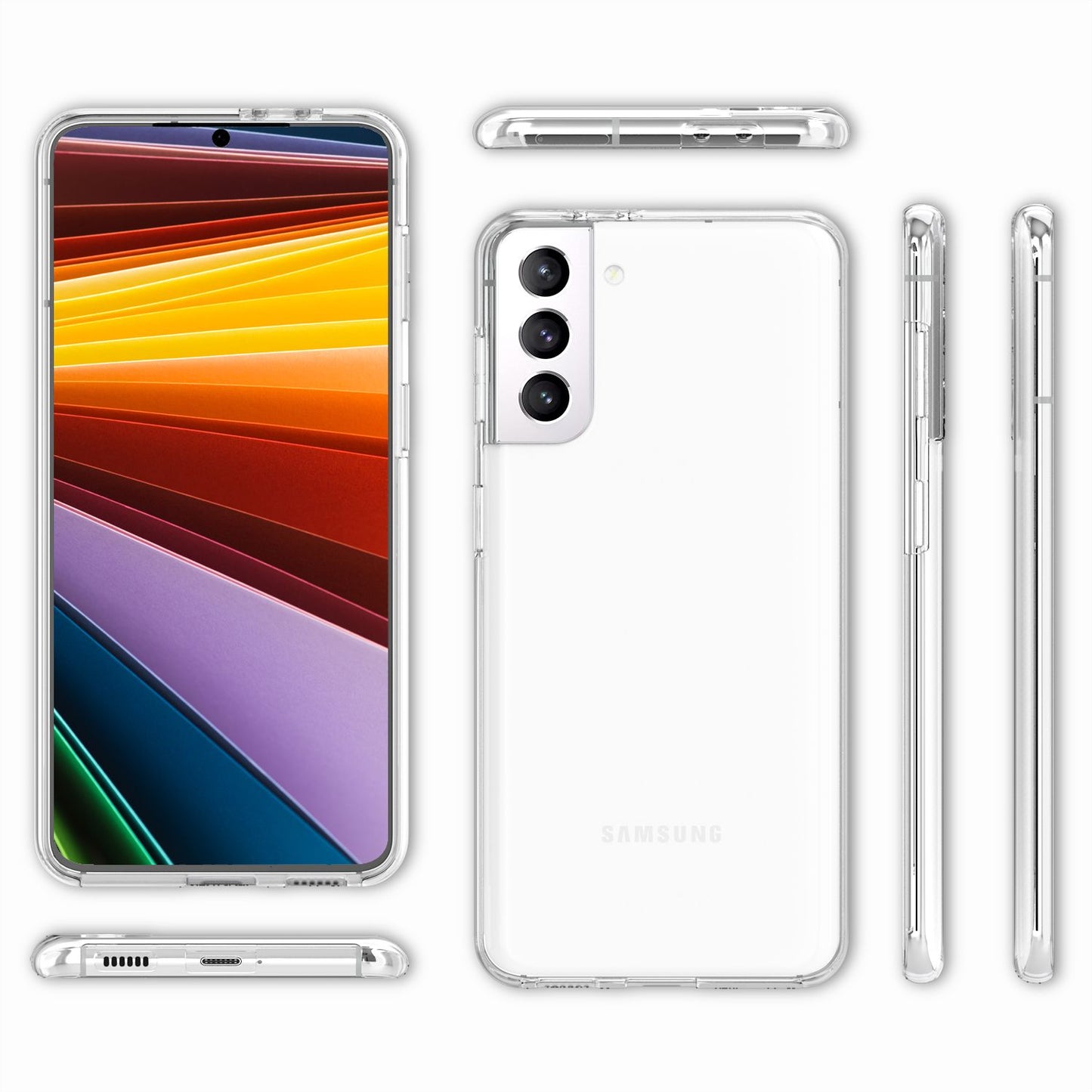 NALIA 360° Hülle für Samsung Galaxy S22 Plus – Vorne & Hinten Schutz – 360GUARD (Full-Body Case) – Marke aus Berlin